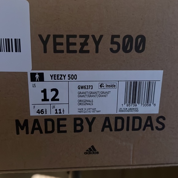 Yeezy 500 by Adidas. Brand new! Never worn. - Picture 7 of 9